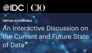 IDG: An Interactive Discussion on the Current and Future State of Data (Sept. 14th)