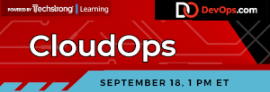 ClouldOps (Sept. 18th)