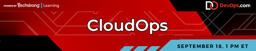 ClouldOps (Sept. 18th)