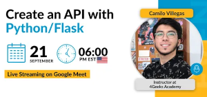 Create an API with Python and Flask