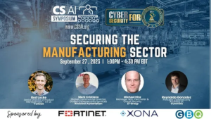 (CS)2 AI Online Symposium: Cyber Security For The Manufacturing Sector