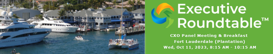 CXO Panel Meeting & Breakfast - Fort Lauderdale (Plantation) (Oct 11th)