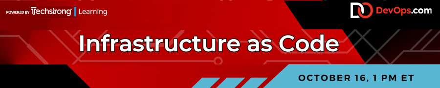 Infrastructure-as-code (Oct. 16th)