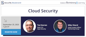 TechStrong: Cloud Security (Sept. 25th)