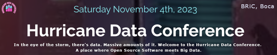 Hurricane Data Conference (Nov. 4th)
