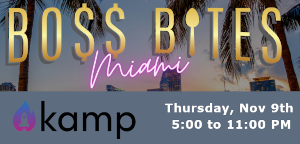 Boss Bites Returns to Miami (Nov. 9th)