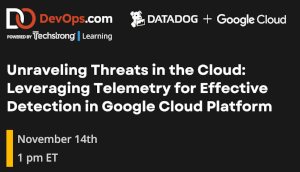 DevOps: Unraveling Threats in the Clouds (Nov. 14th)