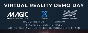 Xennial VR Demo Day at MDC MAGIC (Nov. 28th)