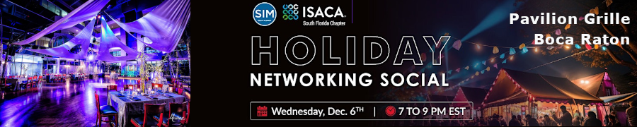SIM + ISACA Holiday Networking Social (Dec. 6th)
