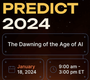 Predict 2024 by TechStrong (Jan 18th)