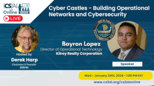 (CS)2 AI Online : Cyber Castles - Building Operational Networks & Cybersecurity