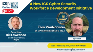 CS2AI Online -A New ICS Cyber Security Workforce Development Initiative