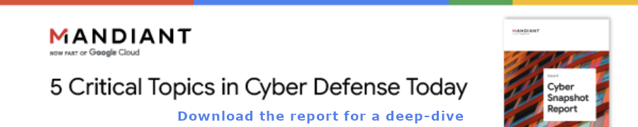 The Defender's Advantage Cyber Snapshot, Issue 5
