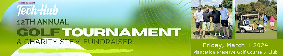 Tech Hub's 12th annual Golf Tournament & Fundraiser 2024 (March. 1st)