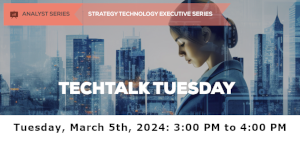 TechTalk Tuesday: Upscaling IT in 2024: GenAI, Security Capabilities, and Sustainability (March 5th)
