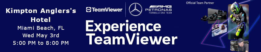 TeamViewer: Kick off F1 Weekend Right with a Happy Hour in South Beach