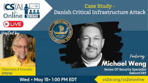 (CS)2AI Online Seminar: Case Study - Danish Critical Infrastructure Attack