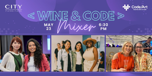 Code/Art & City Furniture Present: Wine & Code Mixer
