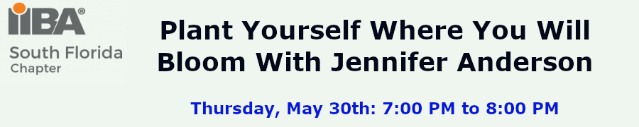 Plant Yourself Where You Will Bloom With Jennifer Anderson