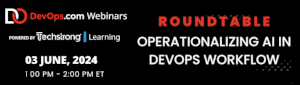 Operationalizing AI in DevOps Workflow (June 3rd)