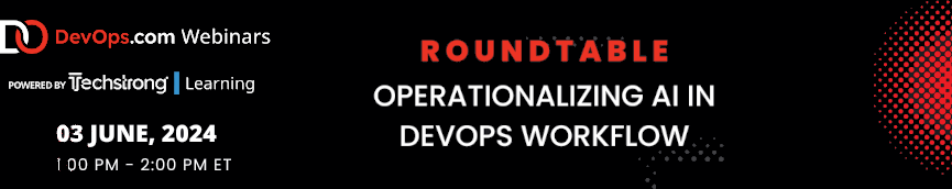 Operationalizing AI in DevOps Workflow (June 3rd)