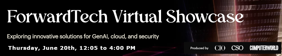 2024 ForwardTech Virtual Showcase Agenda (June 5th)