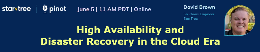 Webinar: High Availability And Disaster Recovery In The Cloud Era (June 5th)