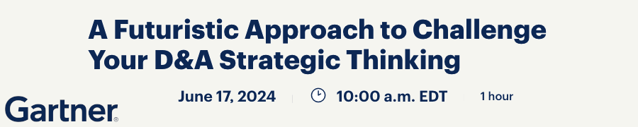 IDC: A Futuristic Approach to Challenge Your D&A Strategic Thinking (June 17th)
