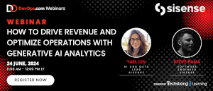 DevOps: How to Drive Revenue and Optimize Operations With GenAI Analytics (June 24th)