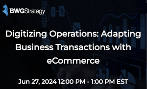 BWGStrategy: Digitizing Operations: Adapting Business Transactions with eCommerce (June 27th)
