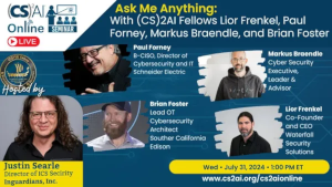 (CS)2AI Online Seminar: Network Security Strategies to Build a Best-in-class Co