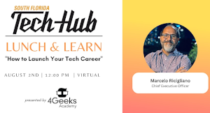Tech Hub Lunch & Learn - Embracing the Disruptive Force of Technology Innovation (Aug. 2nd)