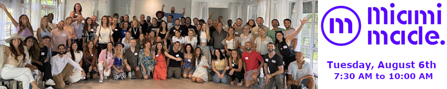 Miami Made Thrive Together Tuesday with guest speaker Adam Roa! (Aug. 6th)