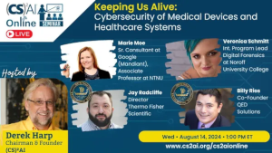 (CS)2 AI Online: Keeping Us Alive- Medical Device & Healthcare System Cybersec