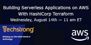 Building Serverless Applications on AWS With HashiCorp Terraform (Aug. 14th)