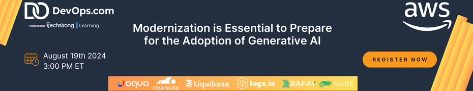 Modernization is Essential to Prepare for the Adoption of Generative AI (Aug. 19th)
