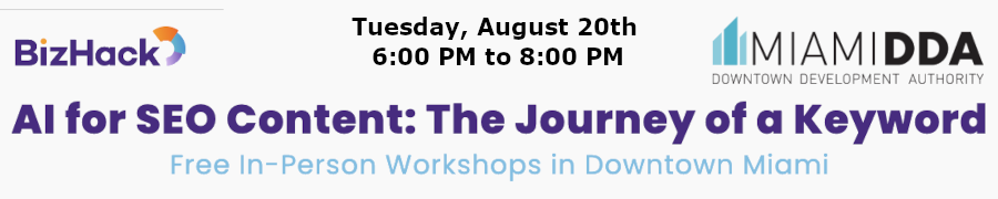AI for SEO Content: The Journey of a Keyword (Aug. 20th)