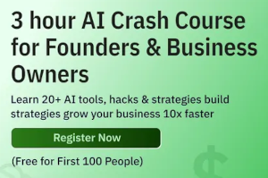 3-Hour AI Crash Course for Founders and Business Owners