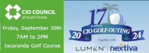 17th Annual  CIO Golf Outing (Sept. 20th)