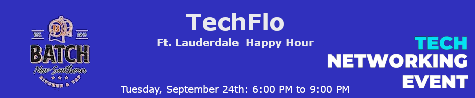TechFlo Happy Hour Meetup (Sept. 24th)
