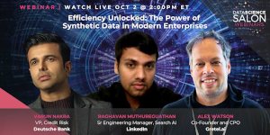 DSS: The Power of Synthetic Data in Modern Enterprises (Oct. 2nd)