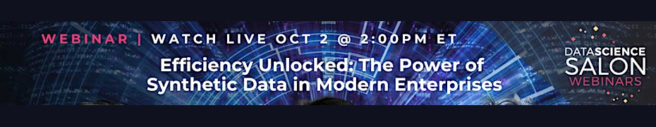 DSS: The Power of Synthetic Data in Modern Enterprises (Oct. 2nd)