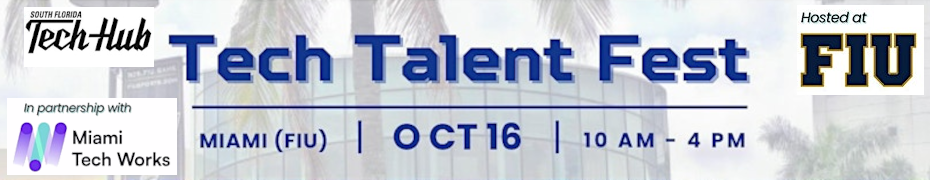 Tech Talent Fest 2024: AI, Cyber, Cloud, Software Development (Oct. 16th)