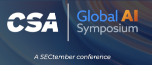 CSA Global AI Symposium (Oct. 22nd to Oct 24th)