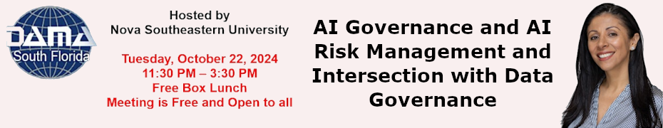 AI Governance and AI Risk Management and Intersection with Data Governance