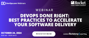 DevOps.com: DevOps Done Right: Best Practices to Accelerate Your Software Delivery (Oct. 24th)