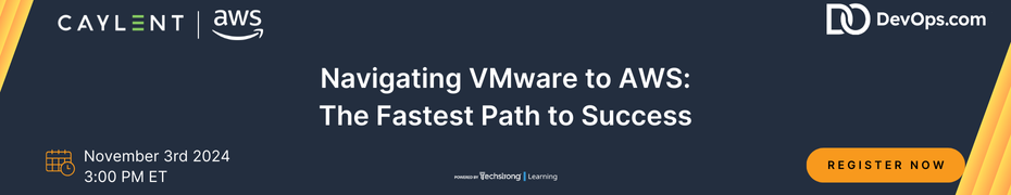 Techstrong: Navigating VMware to AWS: The Fastest Path to Success (Nov. 4th)