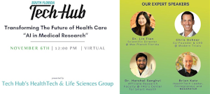 AI in Medical Research  -  Presented by Tech Hub's HealthTech Peer Group