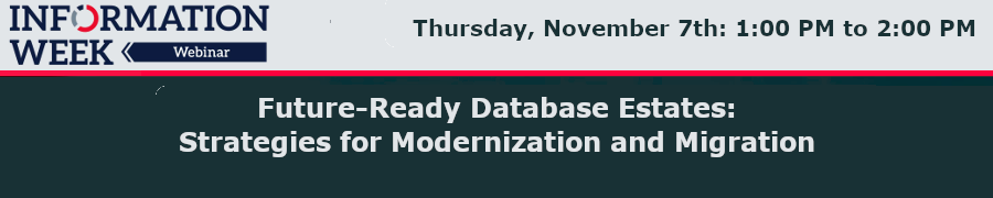 DevOps.com: Future-Ready Database Estates: Strategies for Modernization and Migration  (Nov. 7th)
