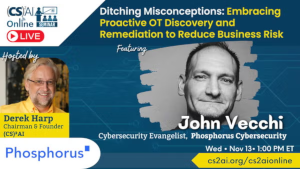 (CS)2 AI Online: Proactive OT Discovery and Remediation to Reduce Business Risk
